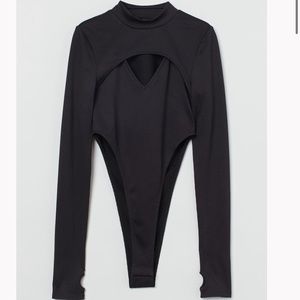 H&M 2 Piece Bodysuit - Black